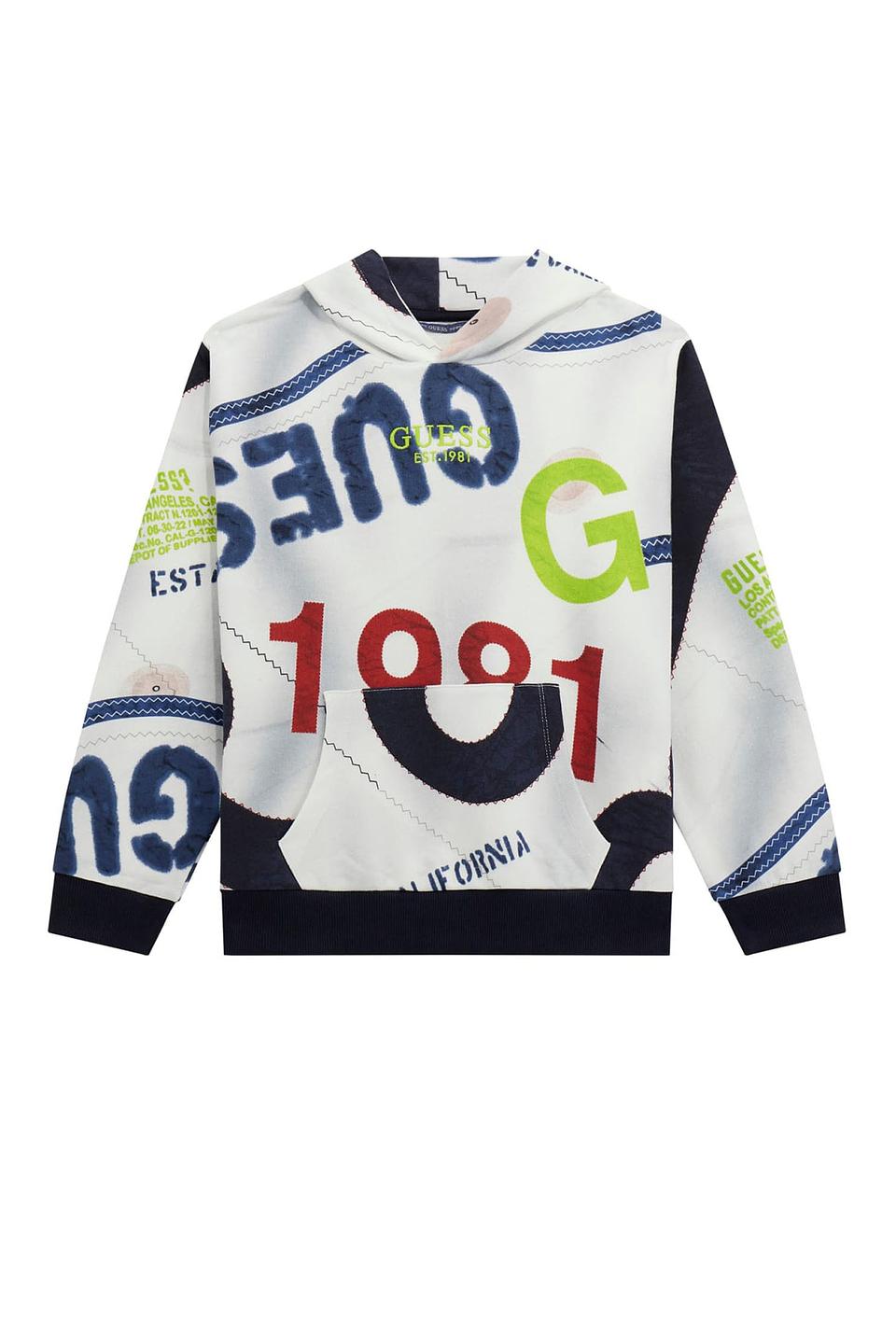 Джемпер Guess с логотипом разноцветный