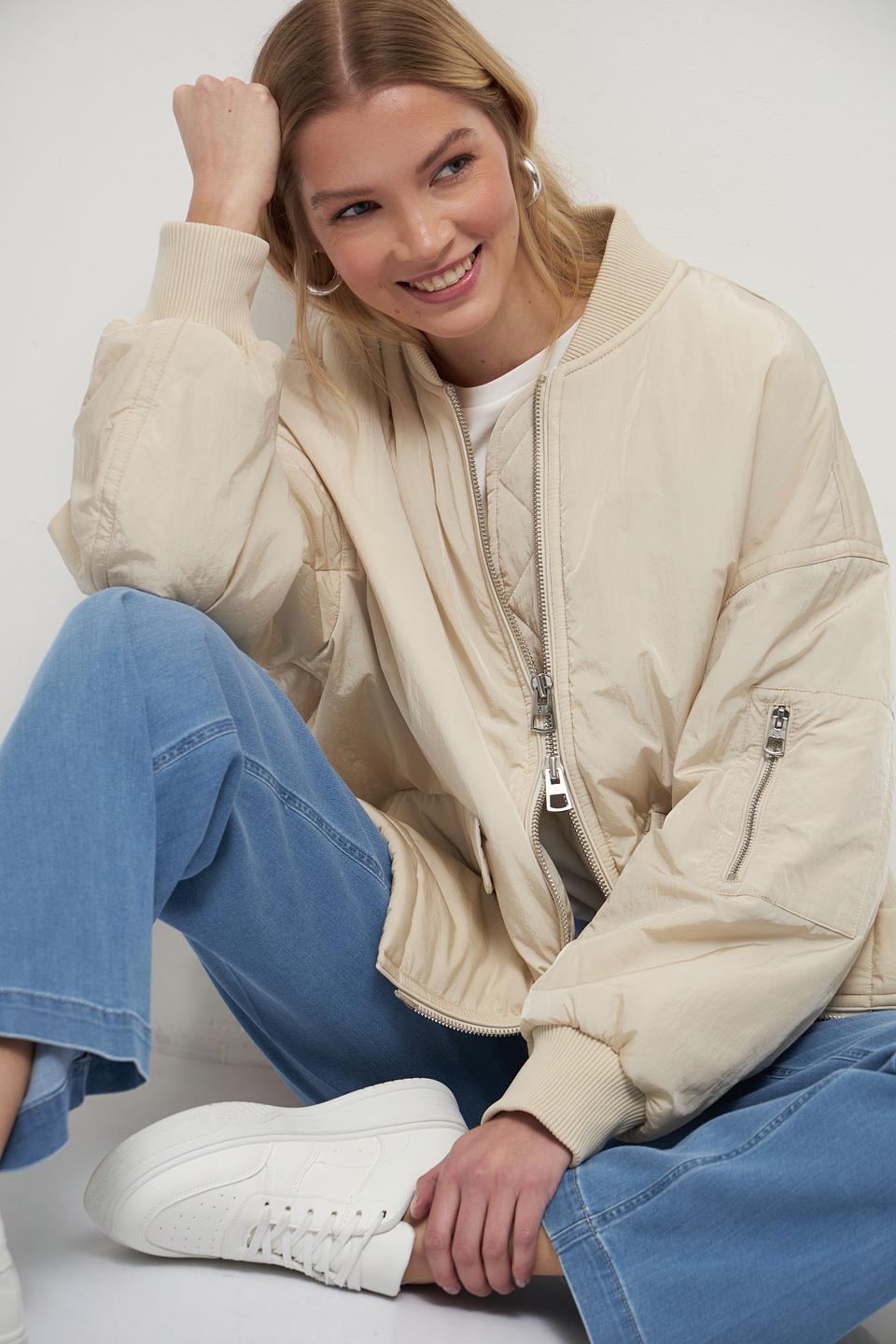 Куртка Marc O Polo стеганая бежевая