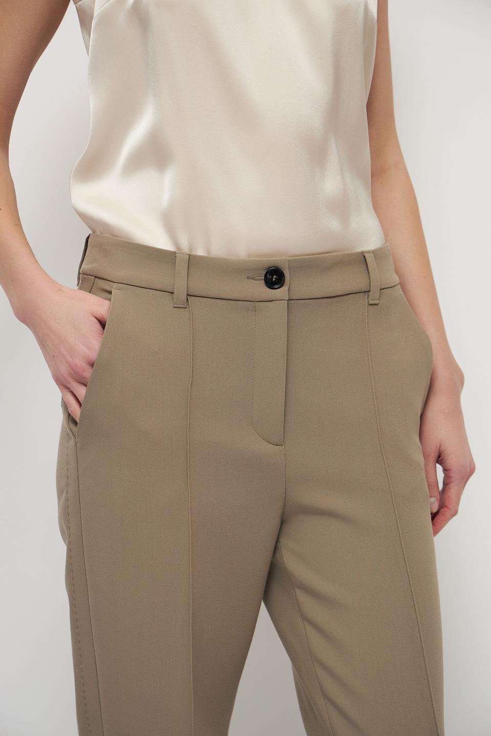Брюки классические Marc Cain хаки