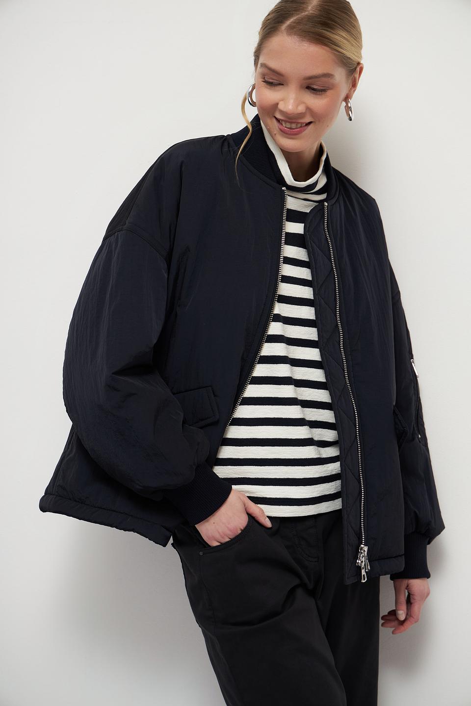 Куртка Marc O Polo чёрная бомбер