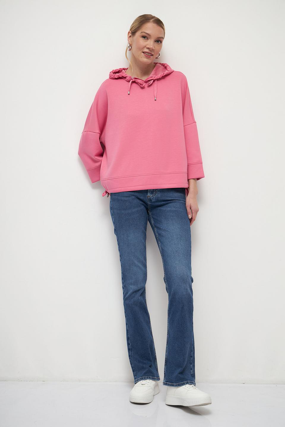 Толстовка Tom Tailor розовая с капюшоном