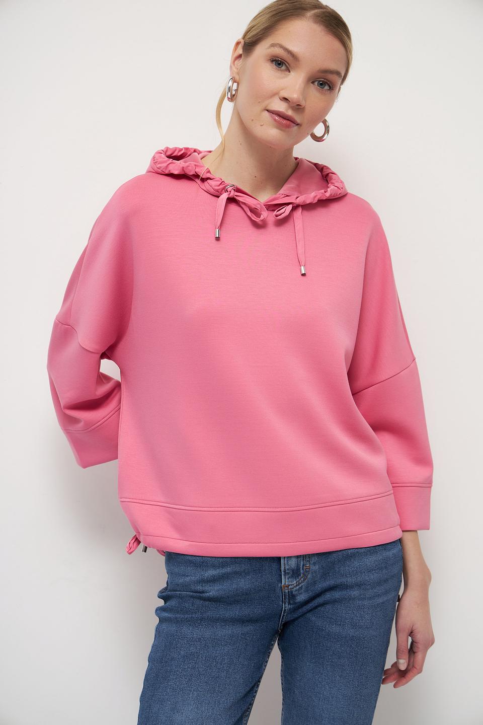 Толстовка Tom Tailor розовая с капюшоном