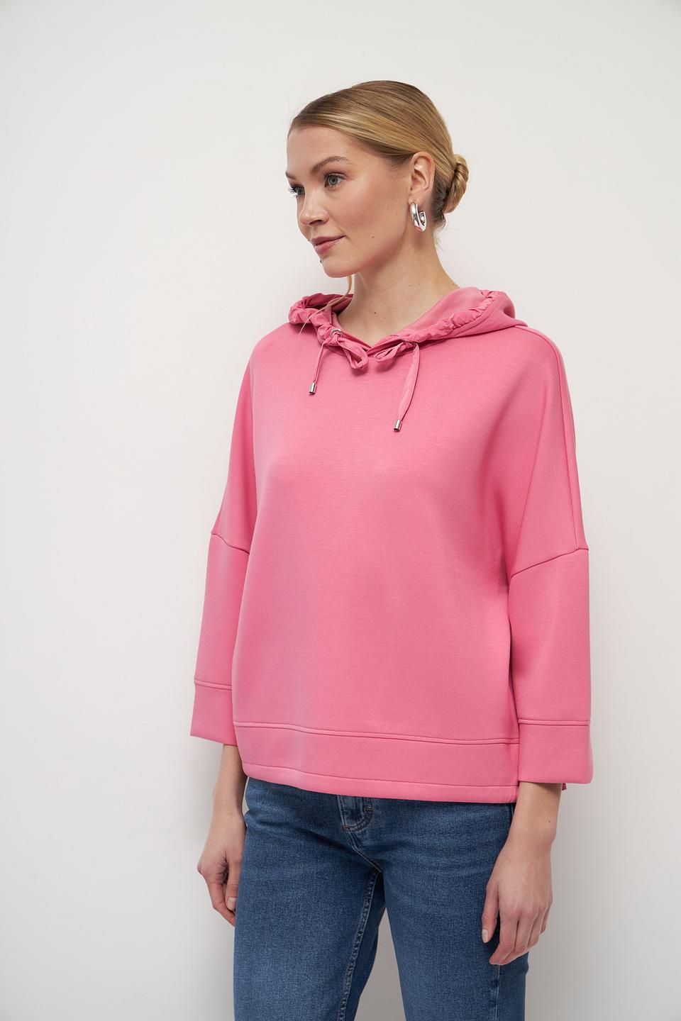 Толстовка Tom Tailor розовая с капюшоном