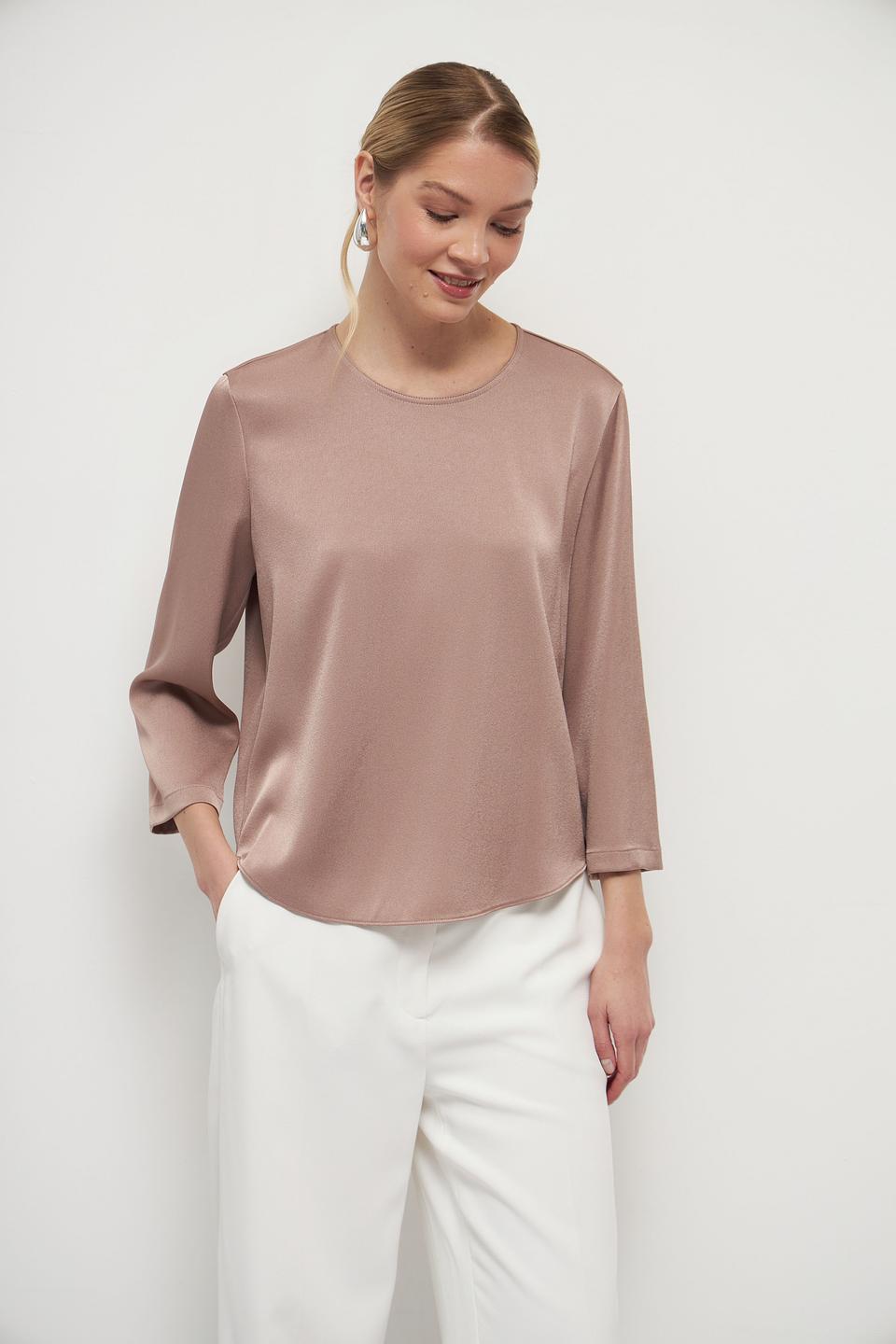 Блуза Luisa Cerano коричневая