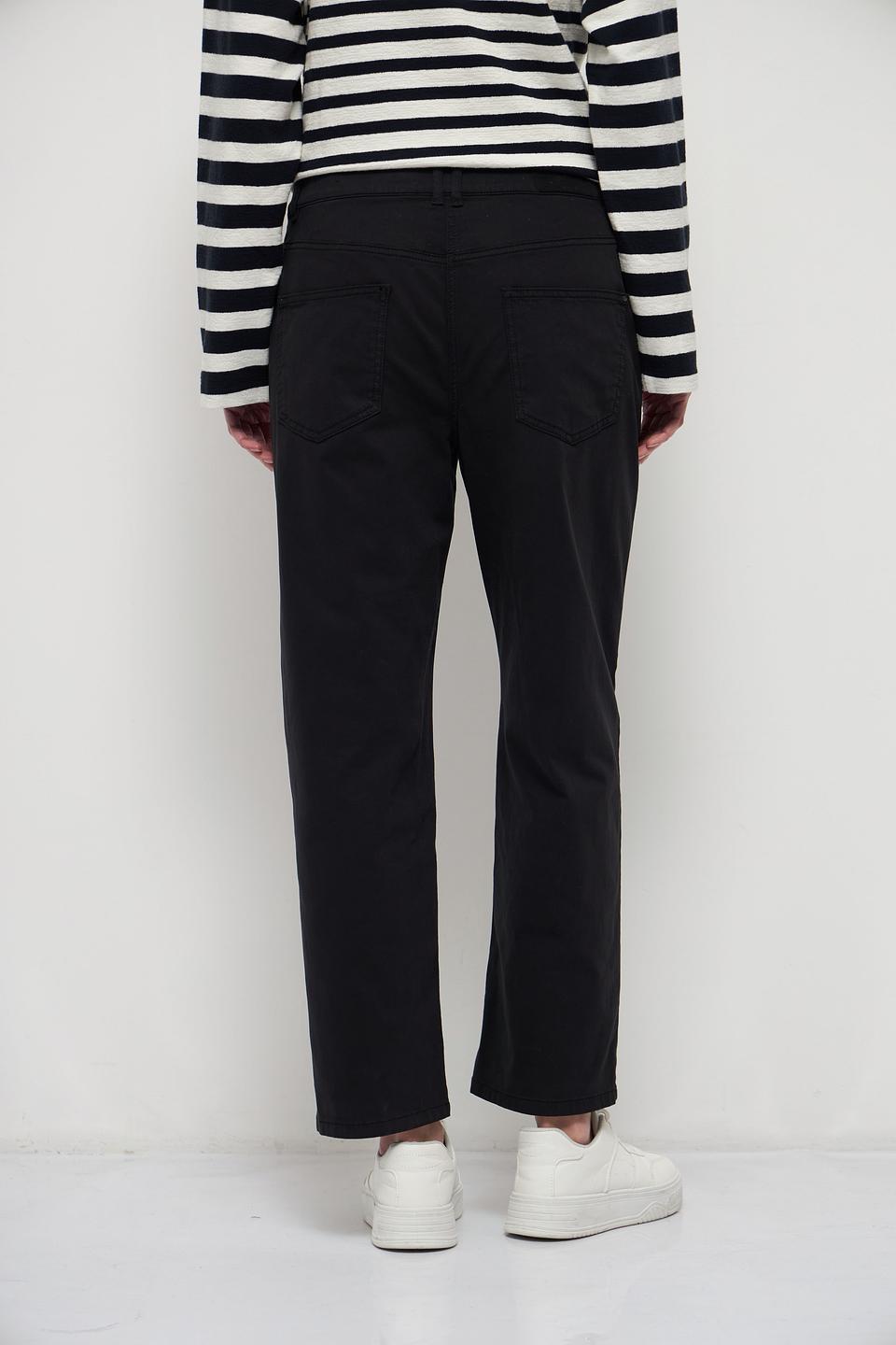 Джинсы классические Luisa Cerano чёрные