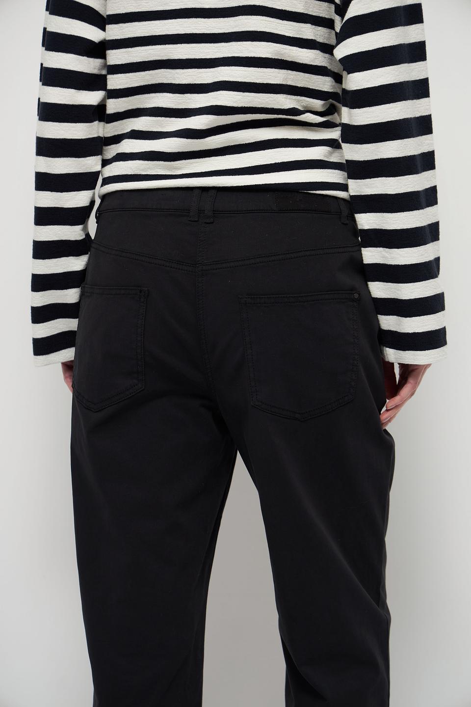 Джинсы классические Luisa Cerano чёрные