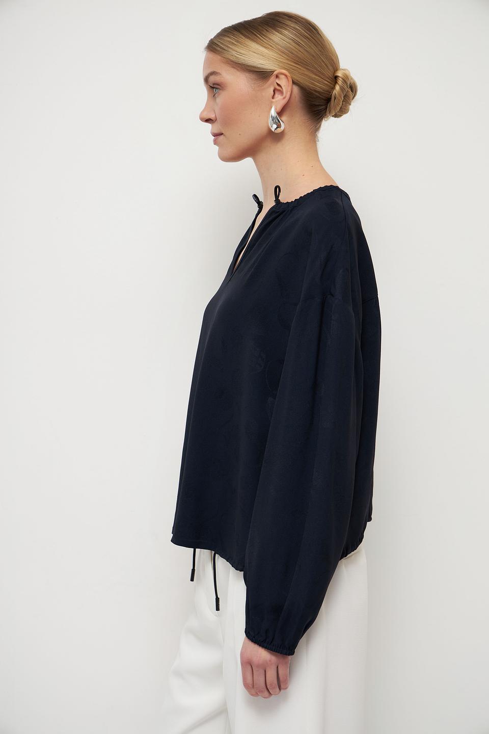 Блузка Marc Cain с цветочным принтом