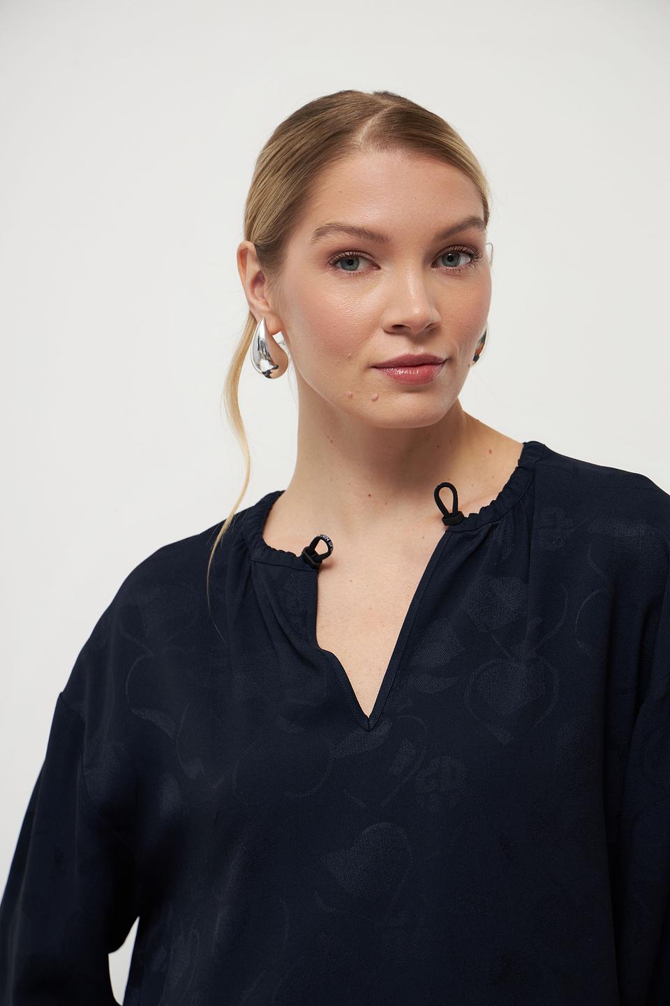 Блузка Marc Cain с цветочным принтом