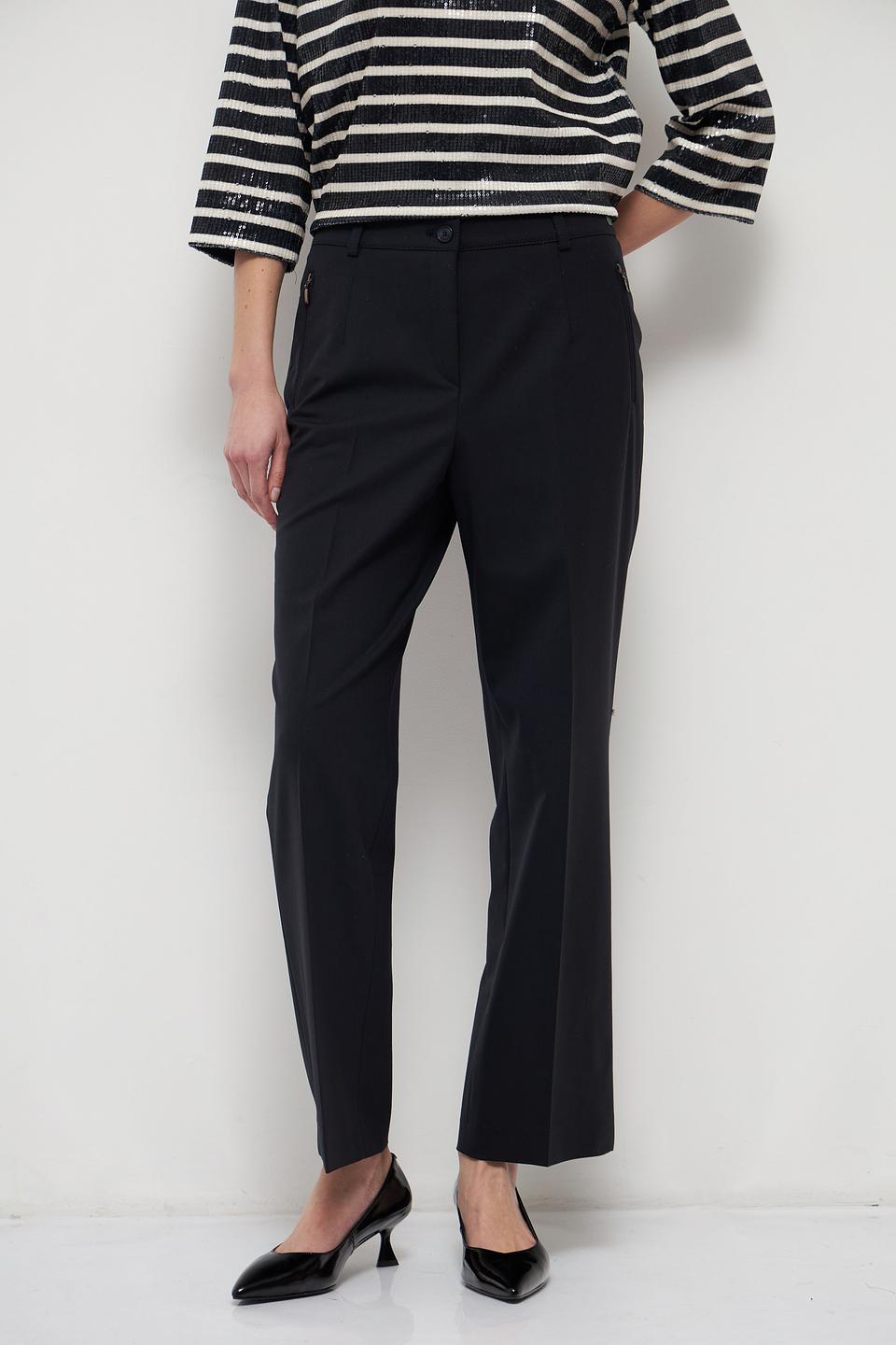 Брюки Gardeur чёрные прямые