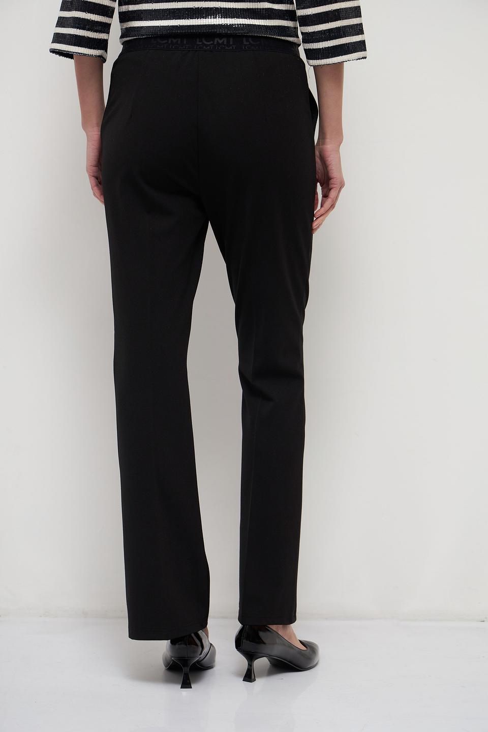 Брюки классические Lecomte чёрные
