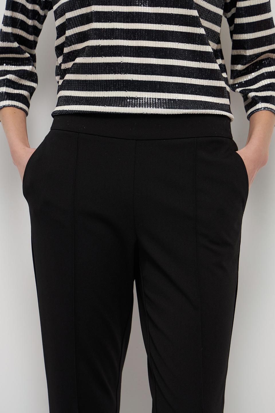 Брюки классические Lecomte чёрные