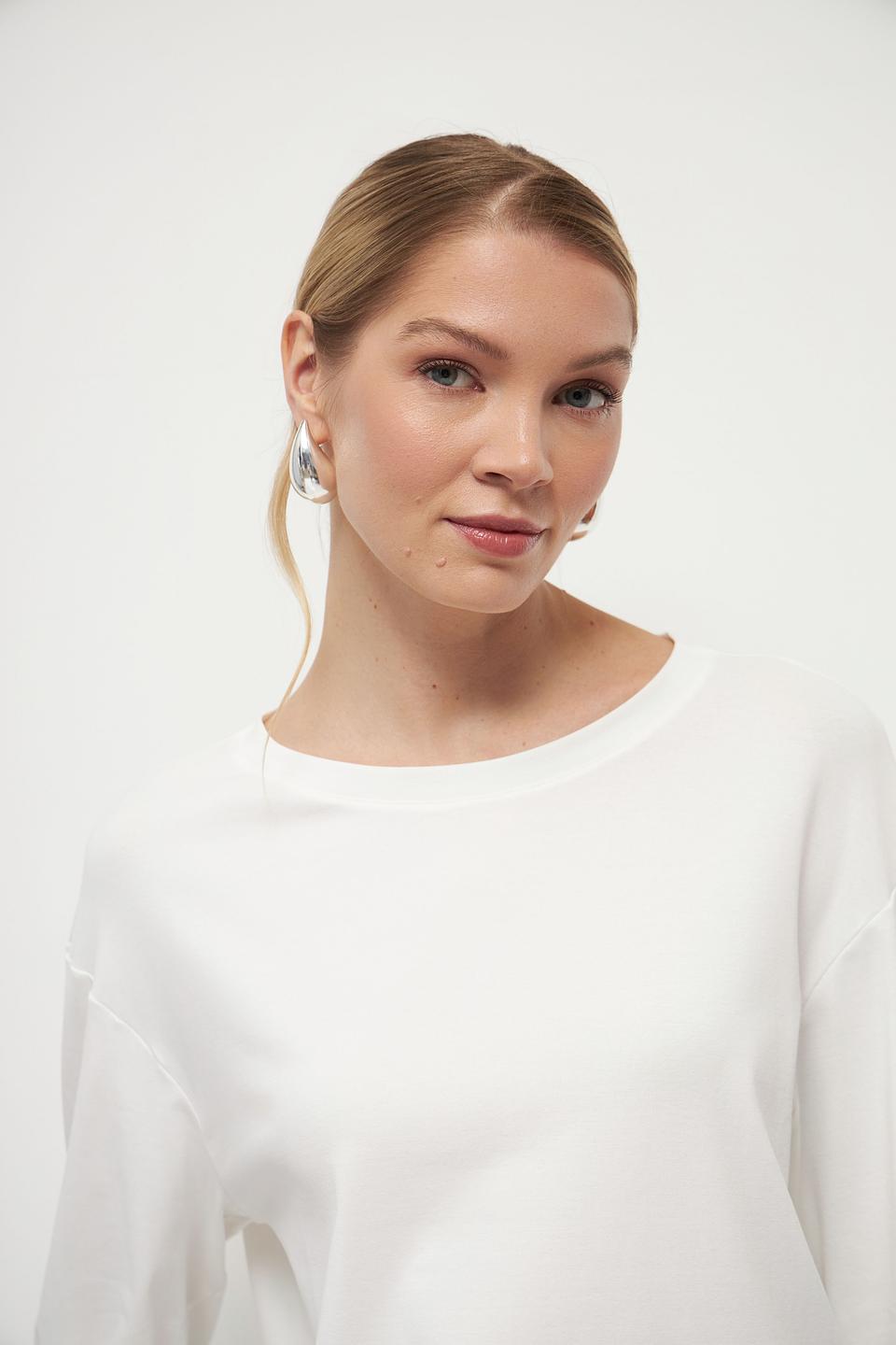 Блуза Marc Cain белый с рукавом 3/4