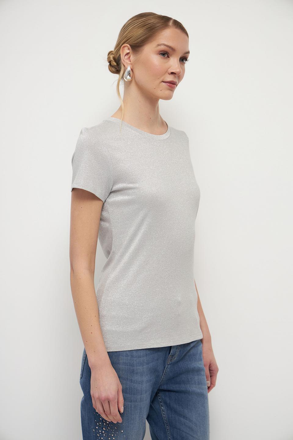 Футболка Marc Aurel с блеском серебристый