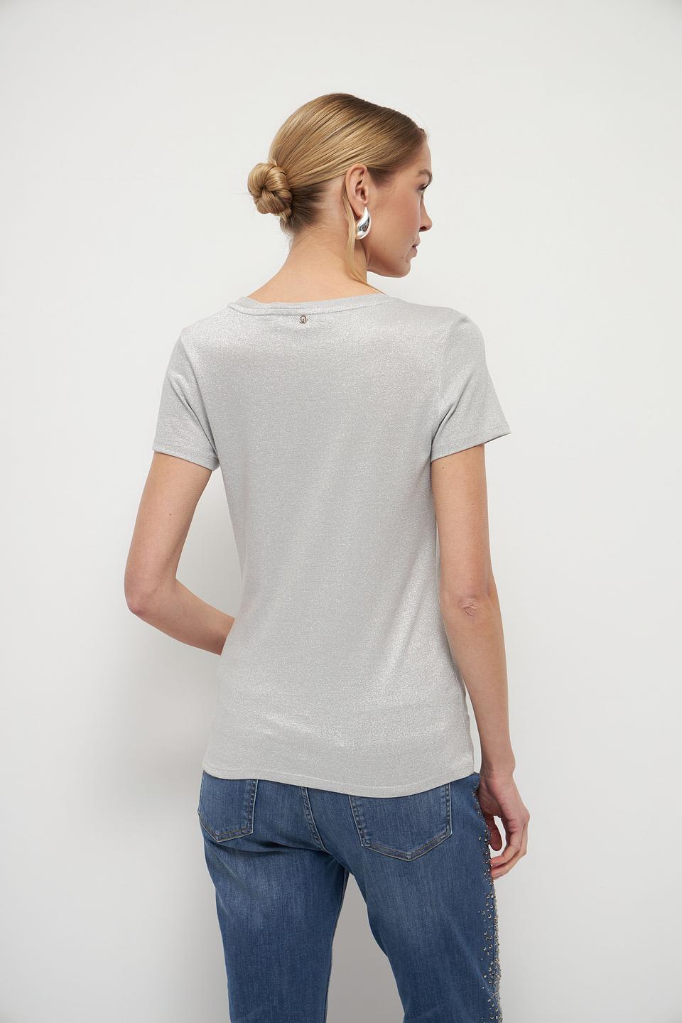 Футболка Marc Aurel с блеском серебристый