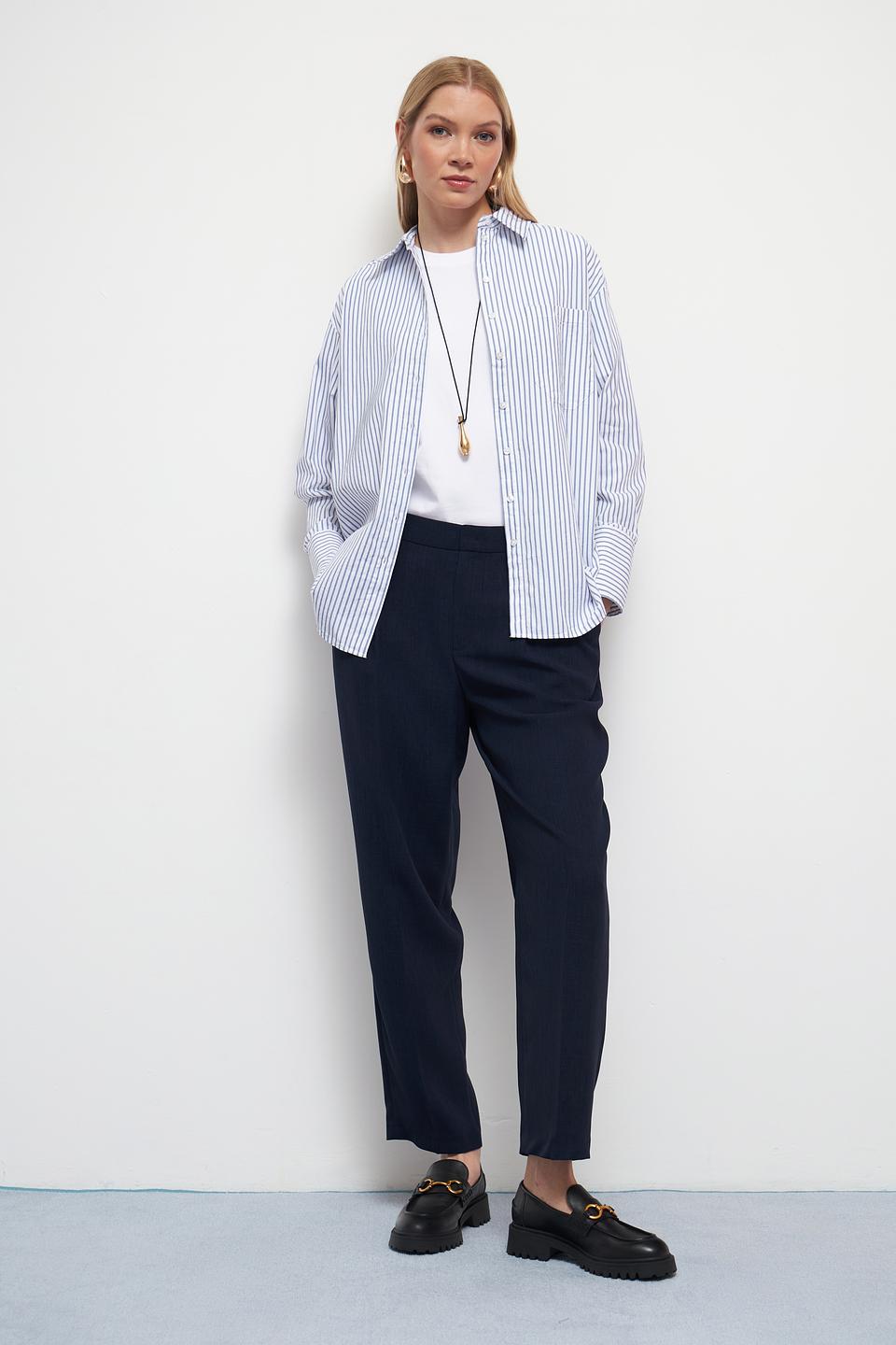 Рубашка Bugatti в полоску