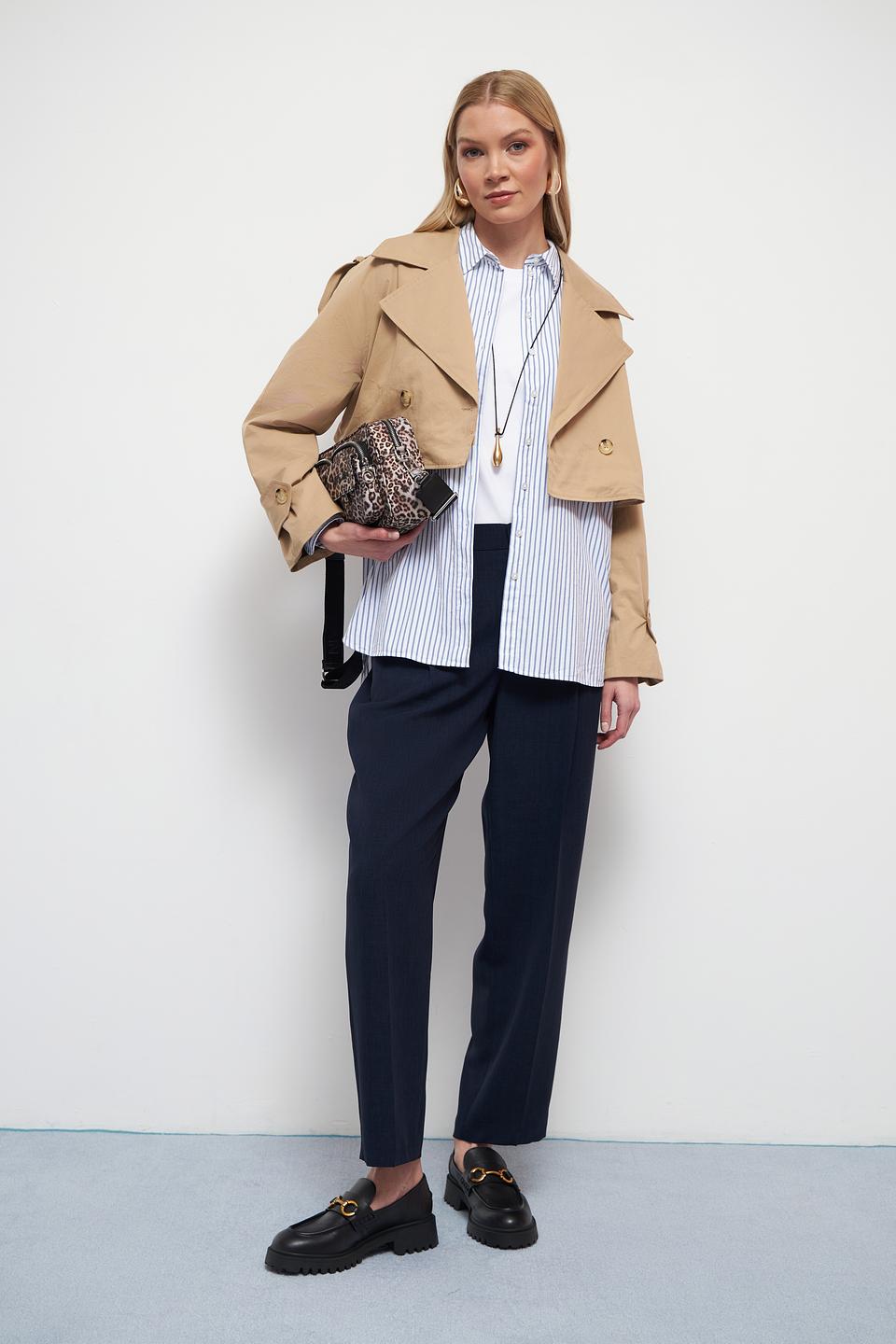 Рубашка Bugatti в полоску