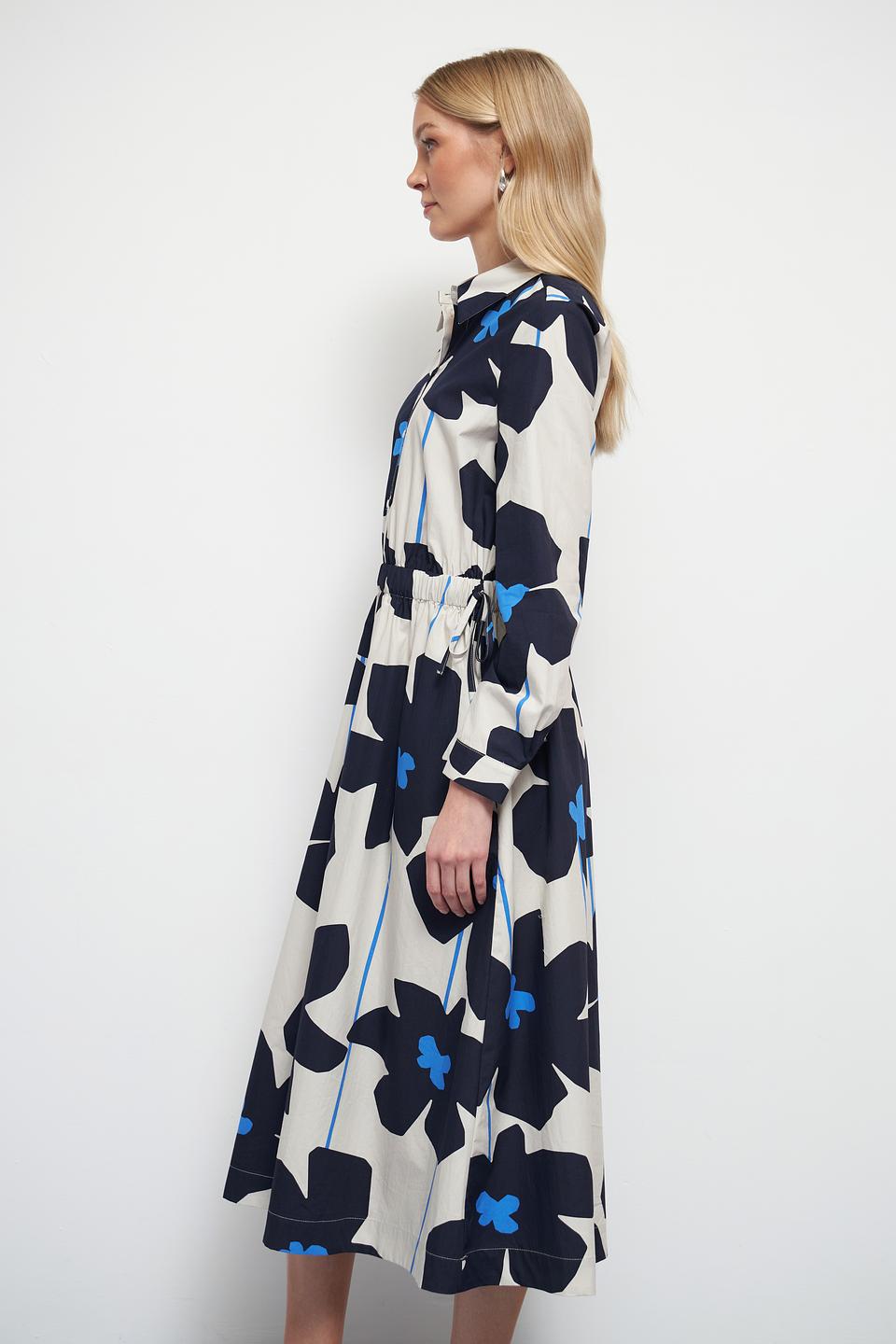 Платье Oui с цветочным принтом