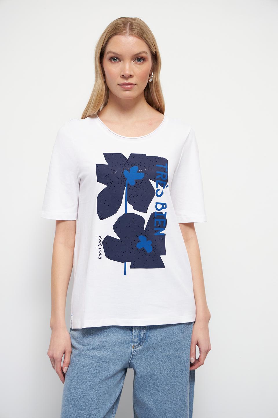 Футболка Oui с принтом