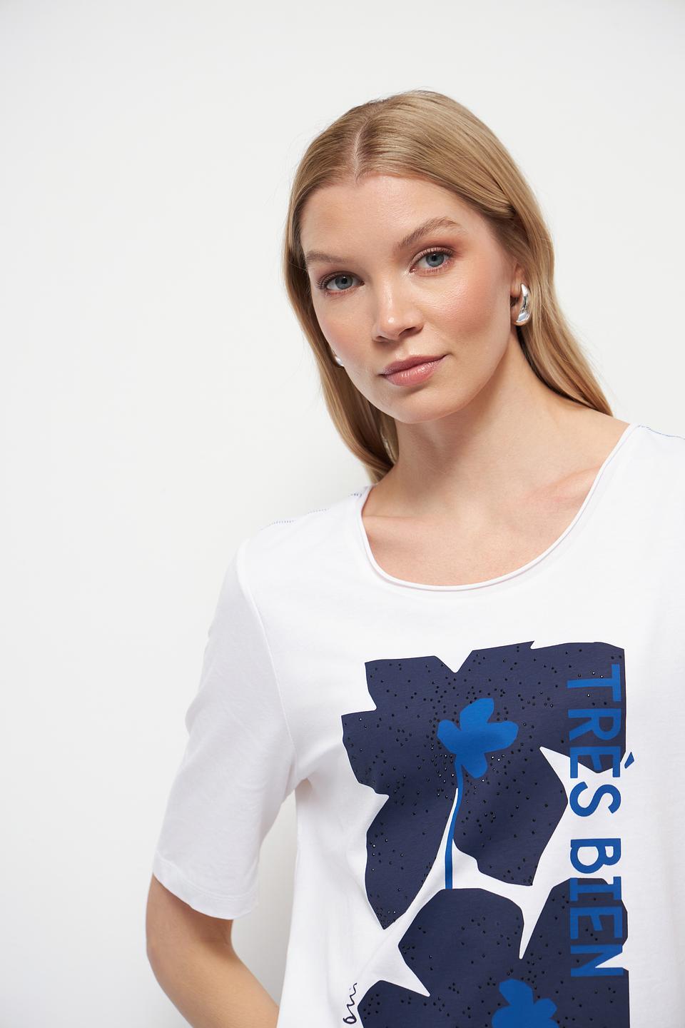 Футболка Oui с принтом