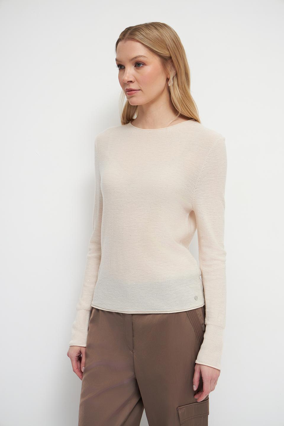Пуловер Marc Cain бежевый