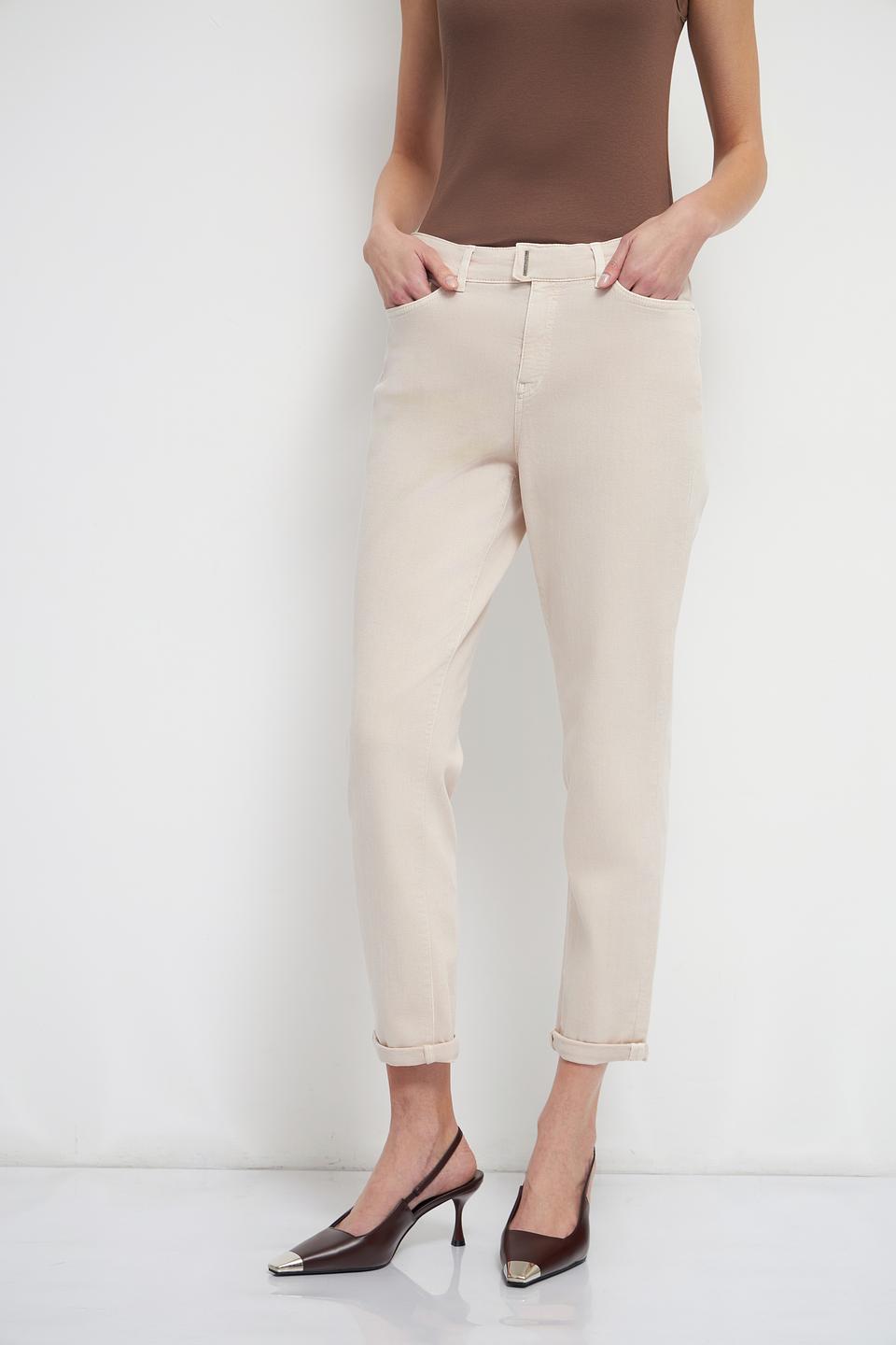 Брюки прямые Marc Cain бежевые
