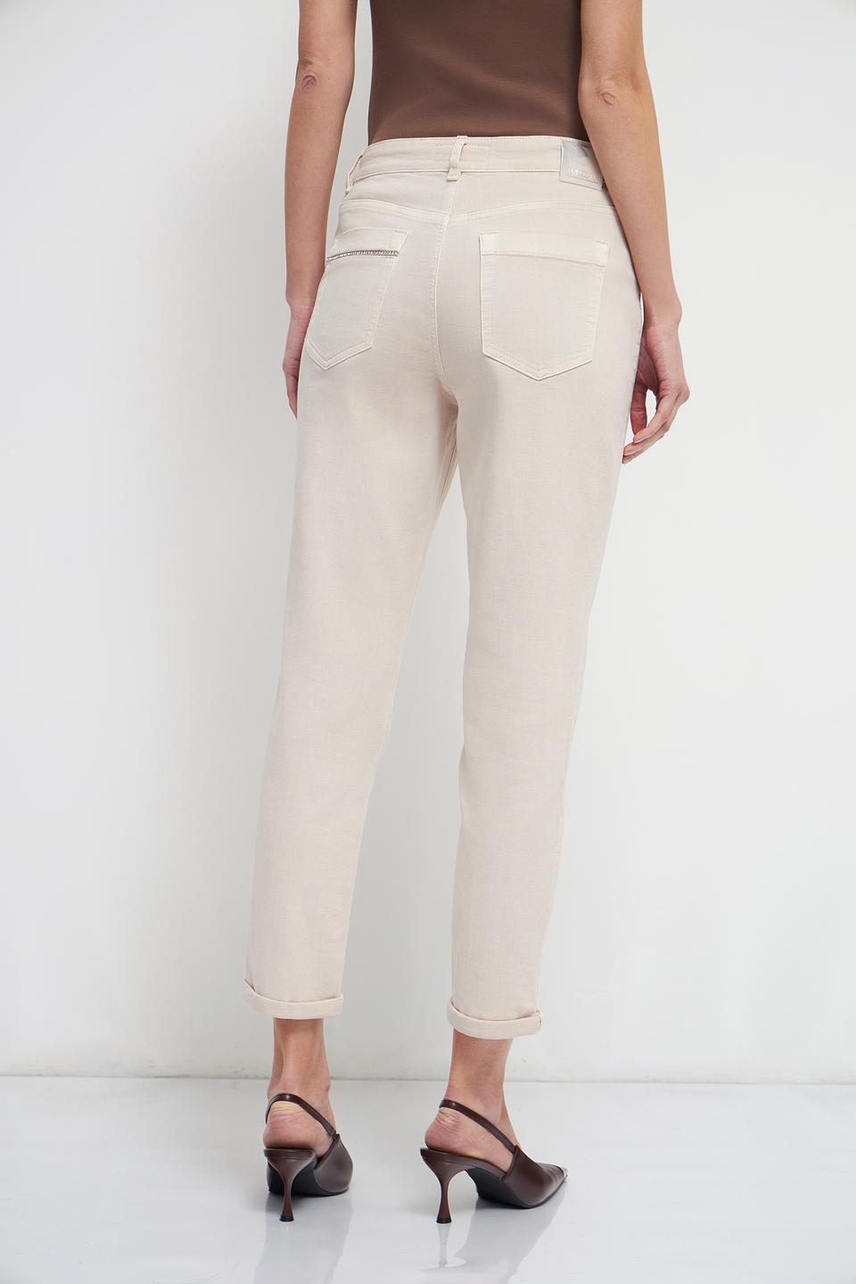 Брюки прямые Marc Cain бежевые