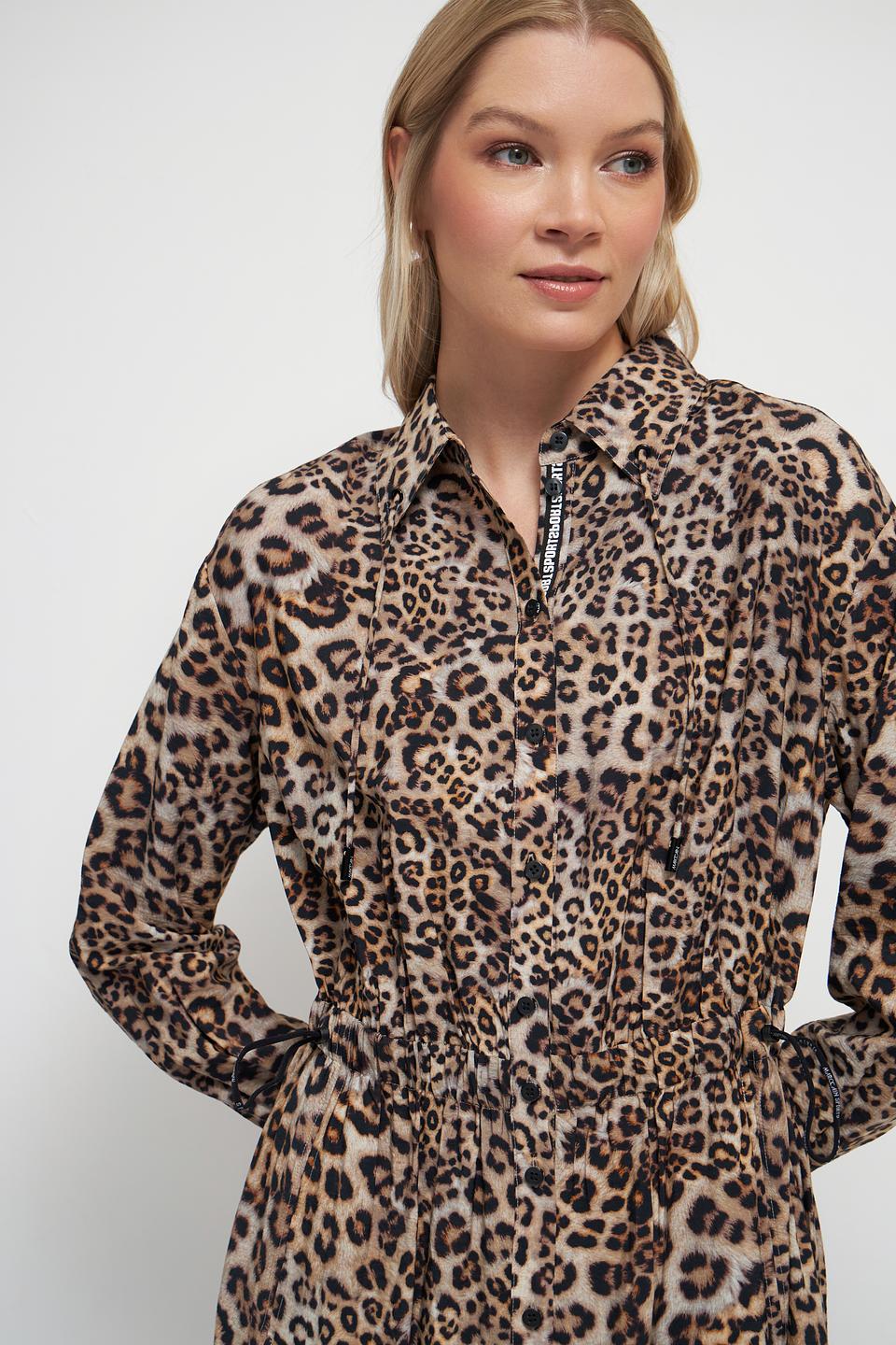 Платье Marc Cain леопардовый принт