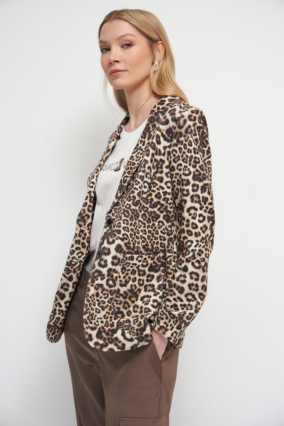 Жакет Marc Cain леопардовый