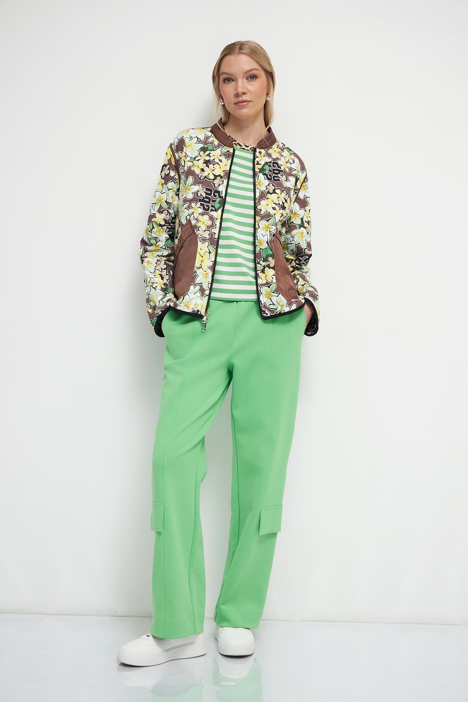 Футболка Marc Cain полоска, зелёный