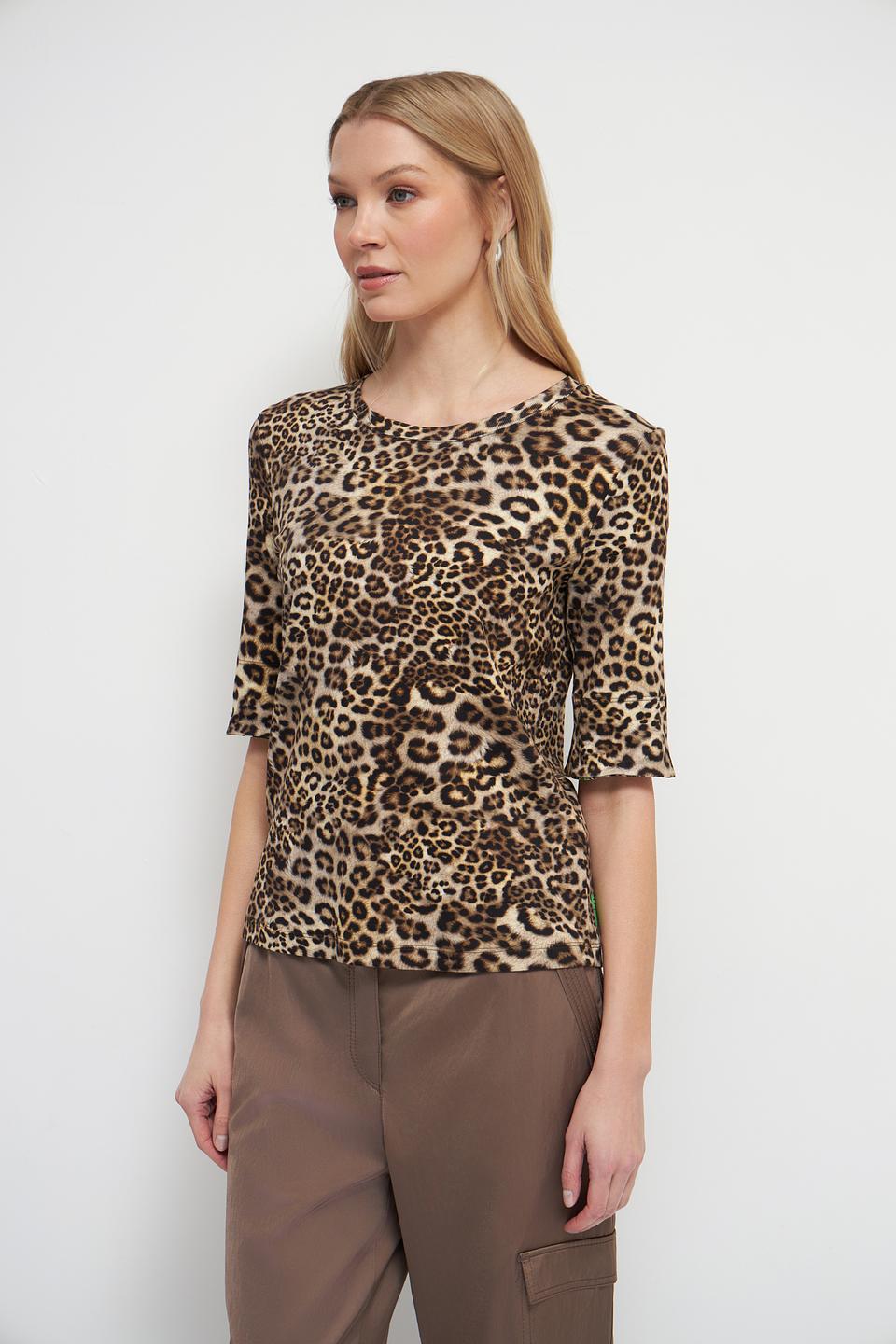 Футболка Marc Cain леопардовый принт
