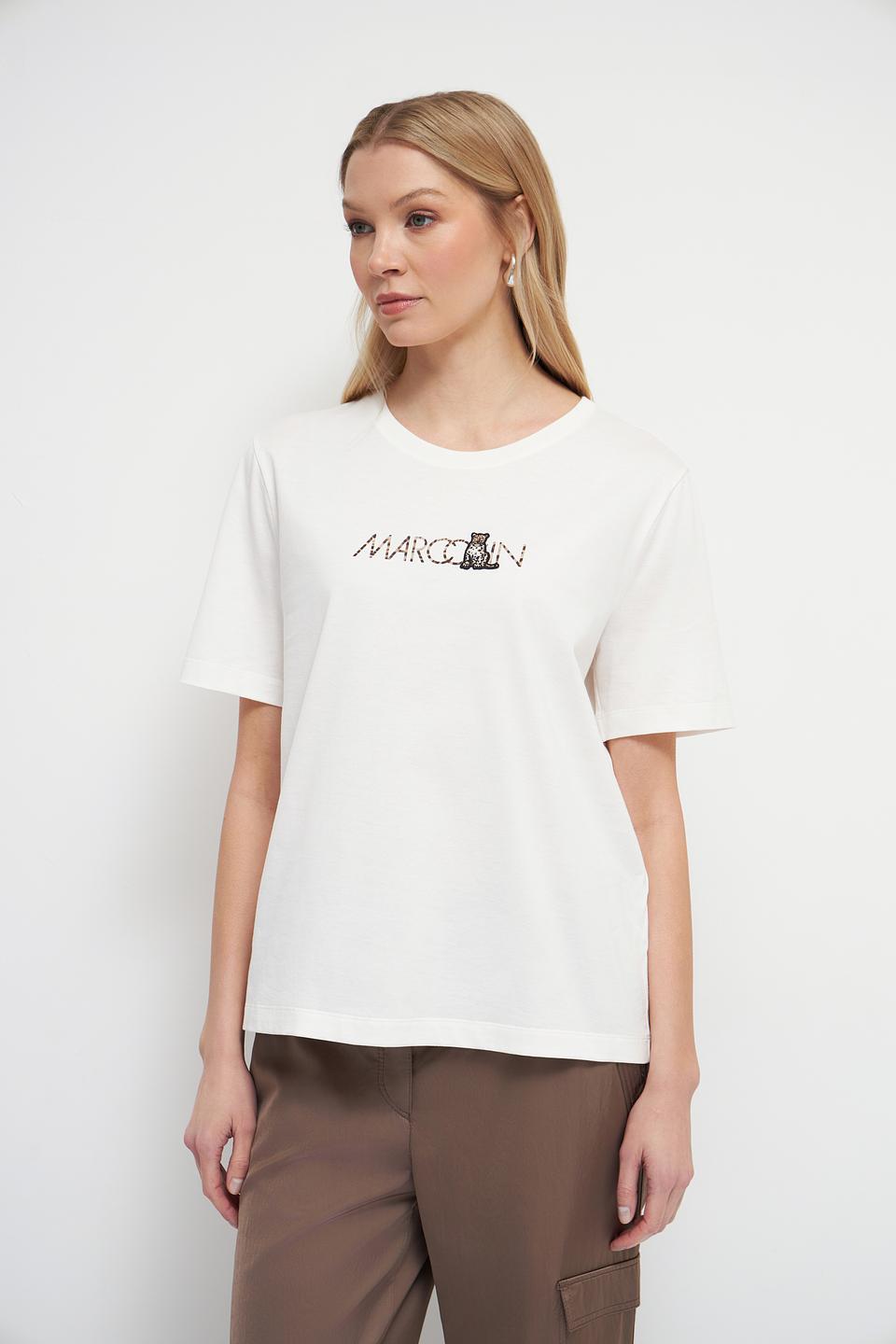 Футболка Marc Cain с логотипом