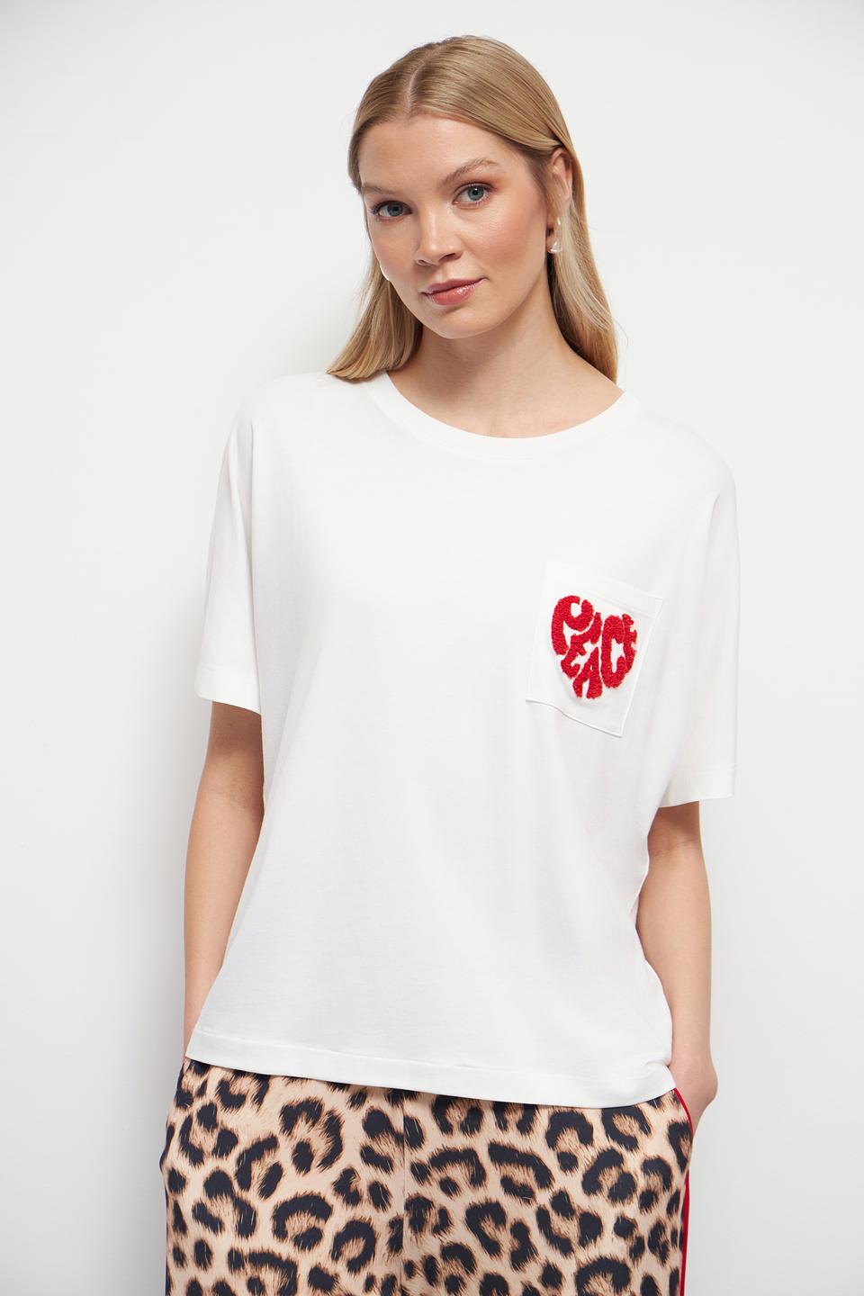 Футболка Oui с сердцем