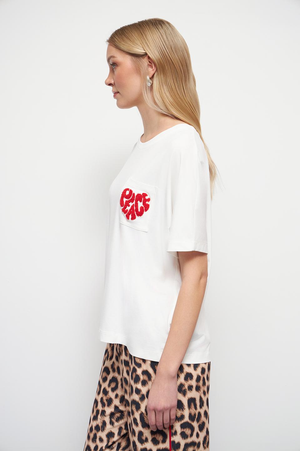 Футболка Oui с сердцем