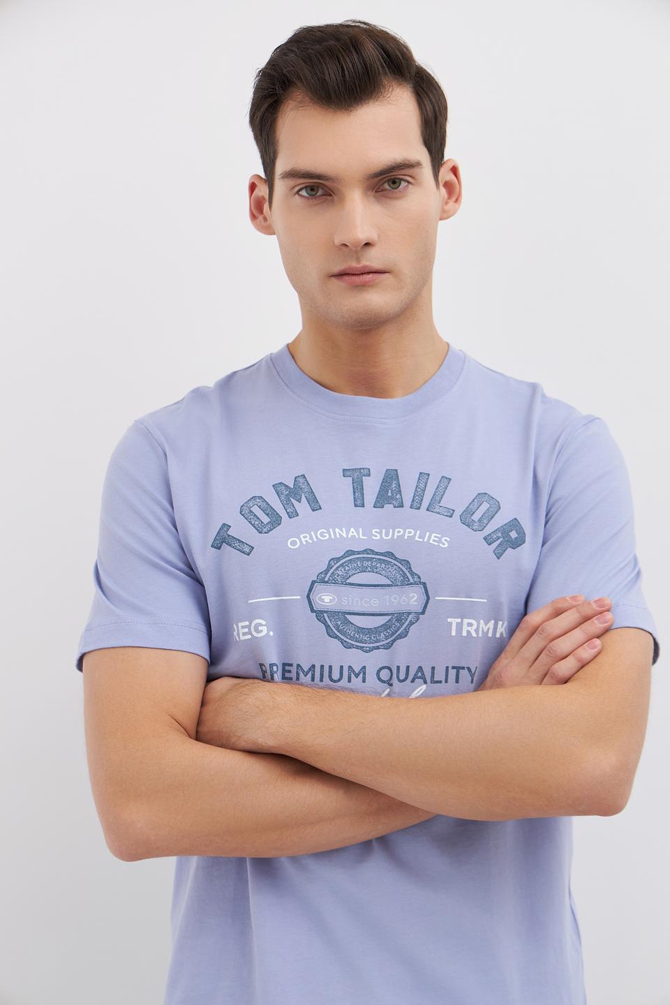 Футболка Tom Tailor лавандовая