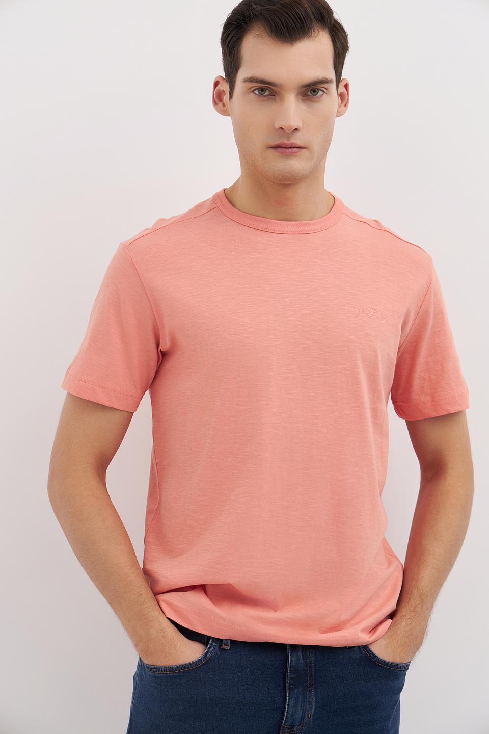 Футболка Tom Tailor персиковая