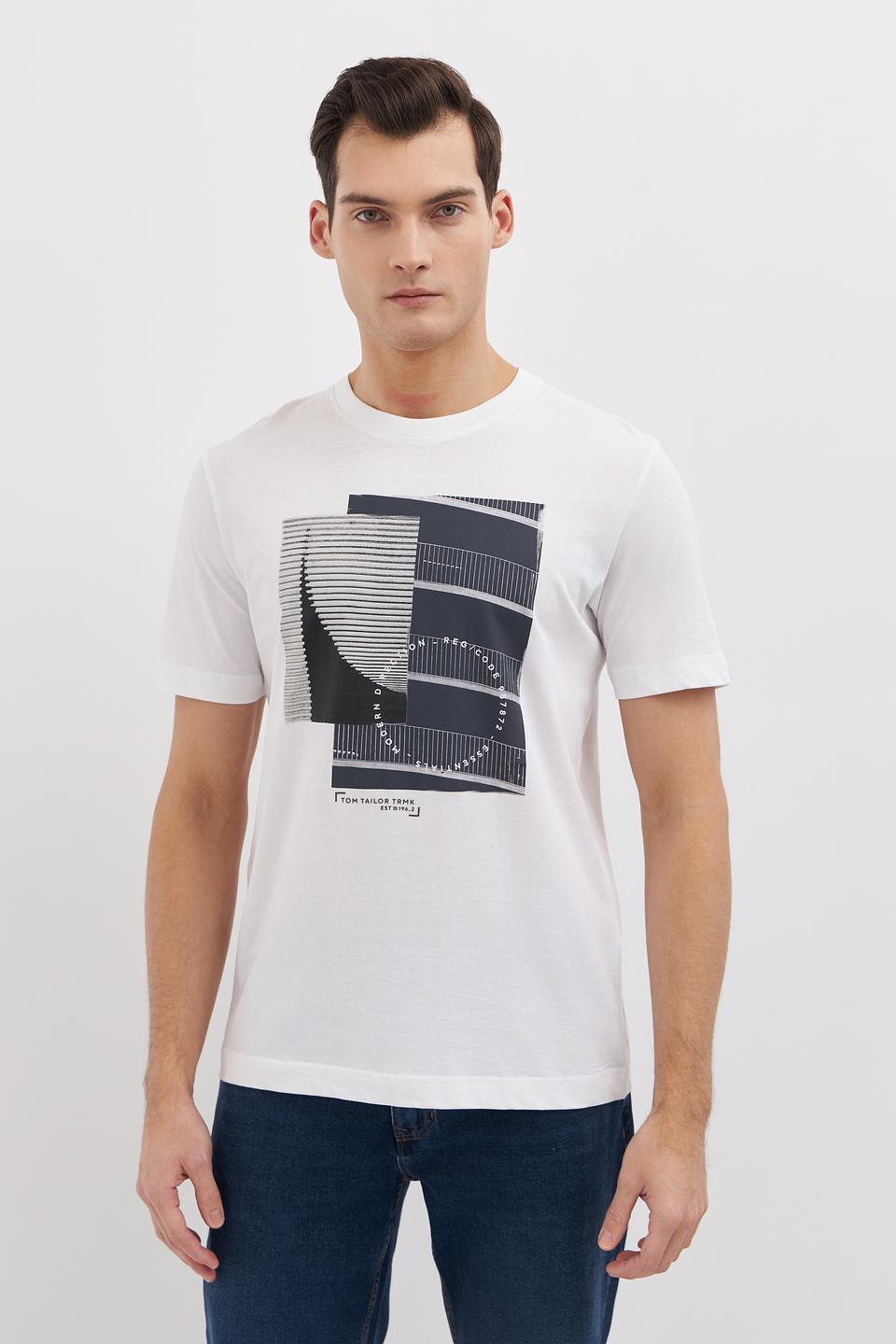 Футболка Tom Tailor graphic white