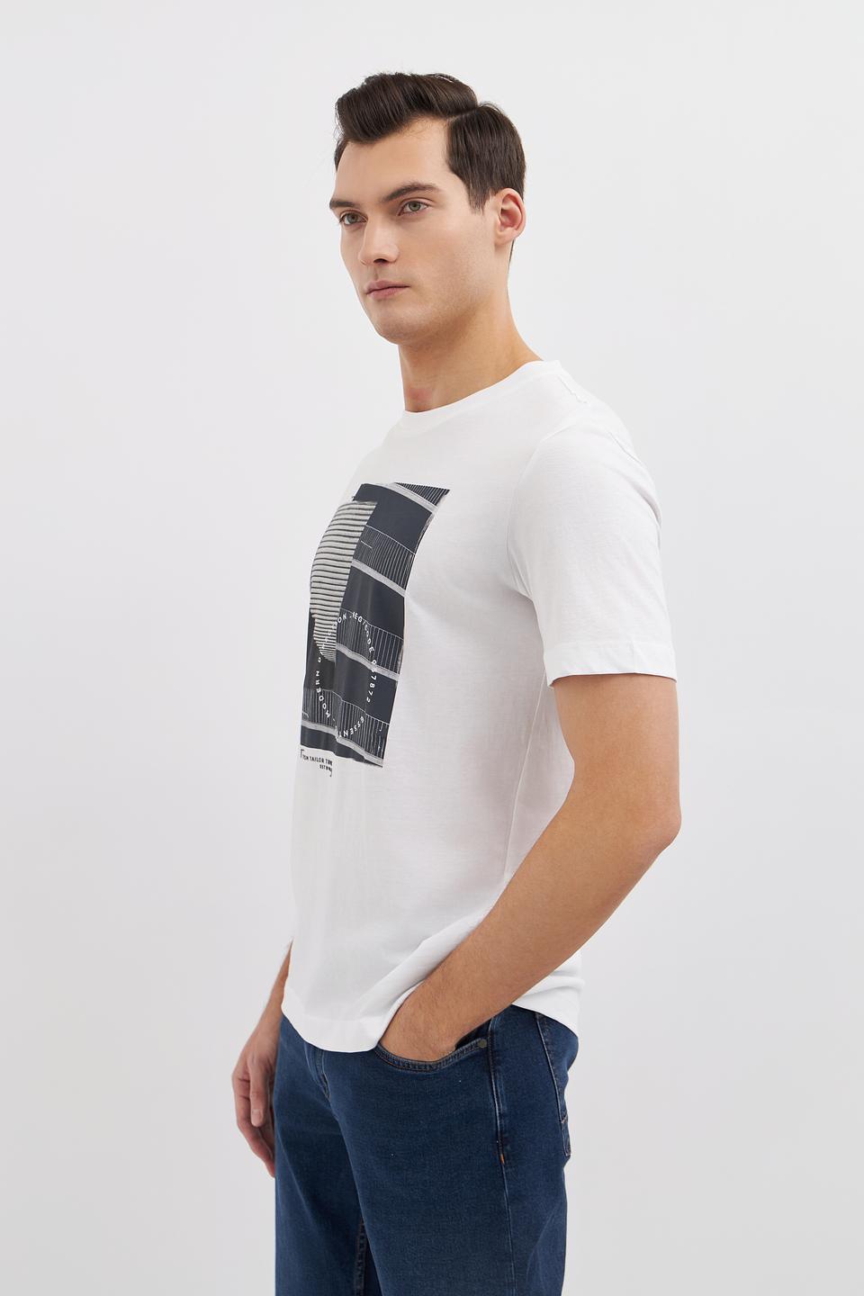 Футболка Tom Tailor graphic white