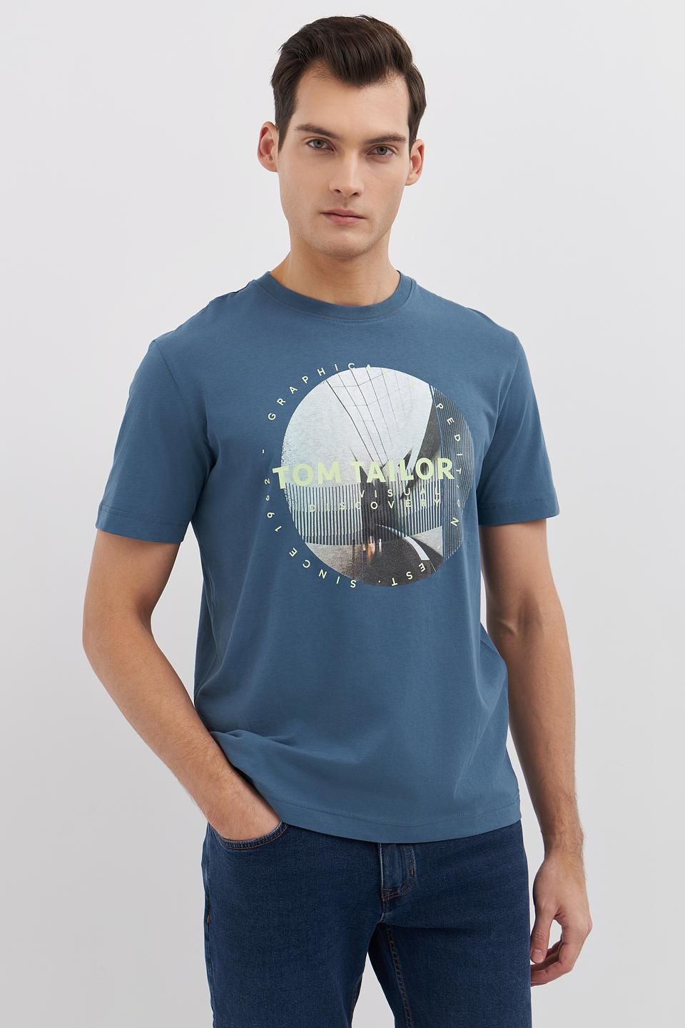 Футболка Tom Tailor graphic blue