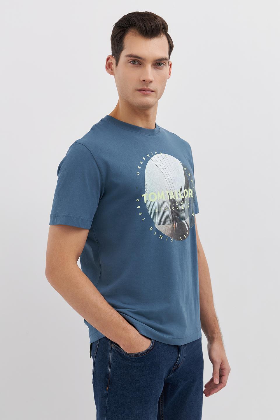 Футболка Tom Tailor graphic blue