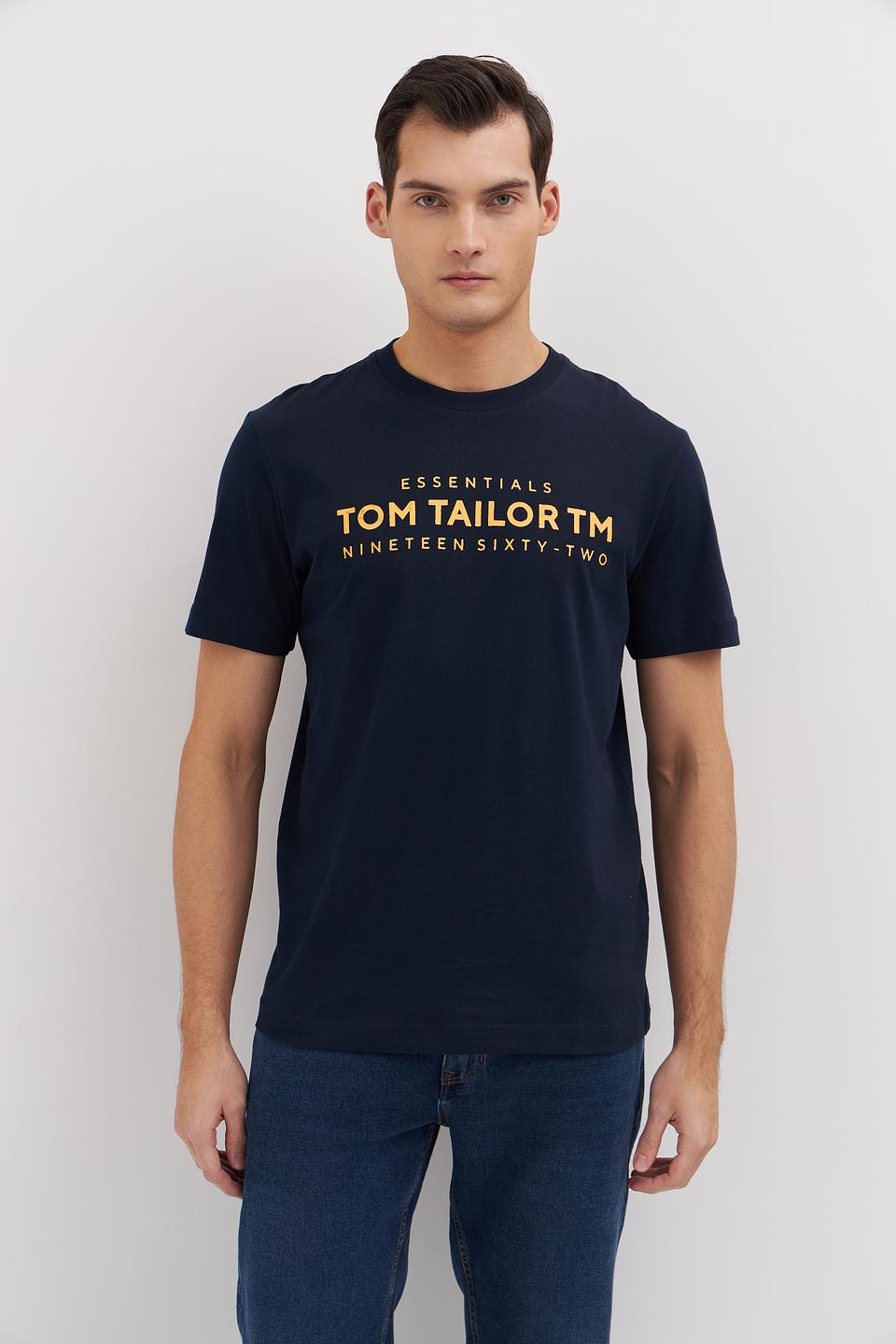 Футболка Tom Tailor essentials синяя