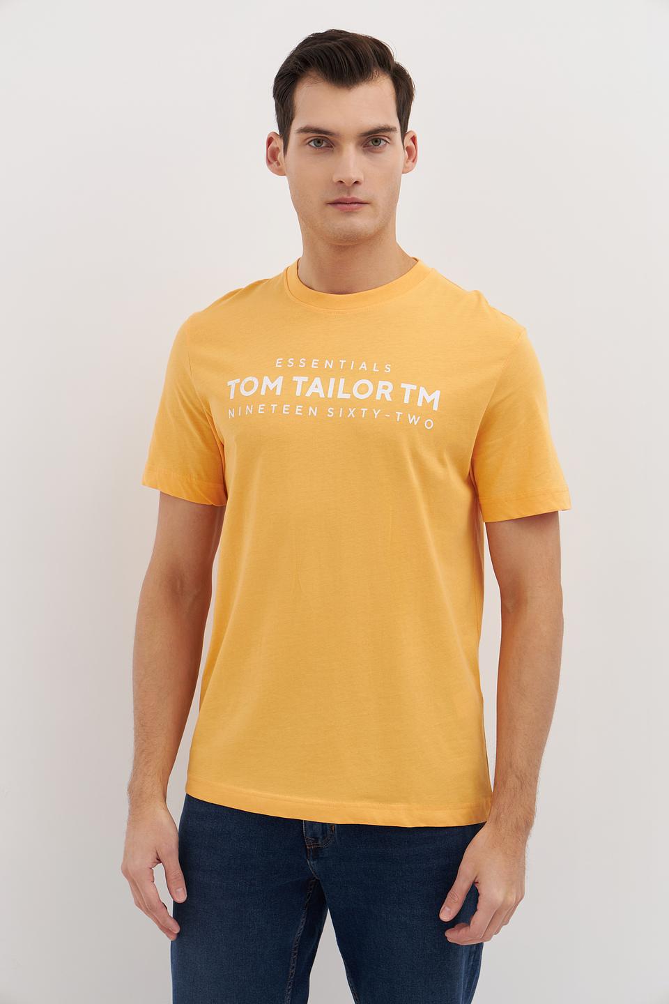 Футболка Tom Tailor Essentials горчичный