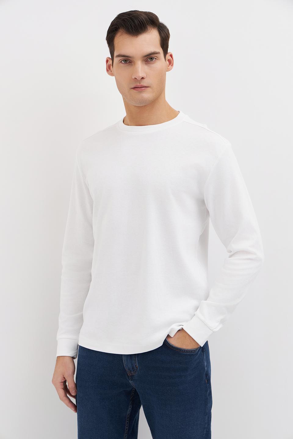 Лонгслив Tom Tailor белый