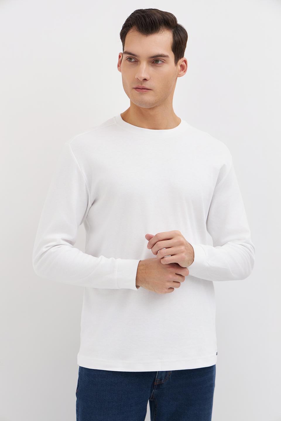 Лонгслив Tom Tailor белый
