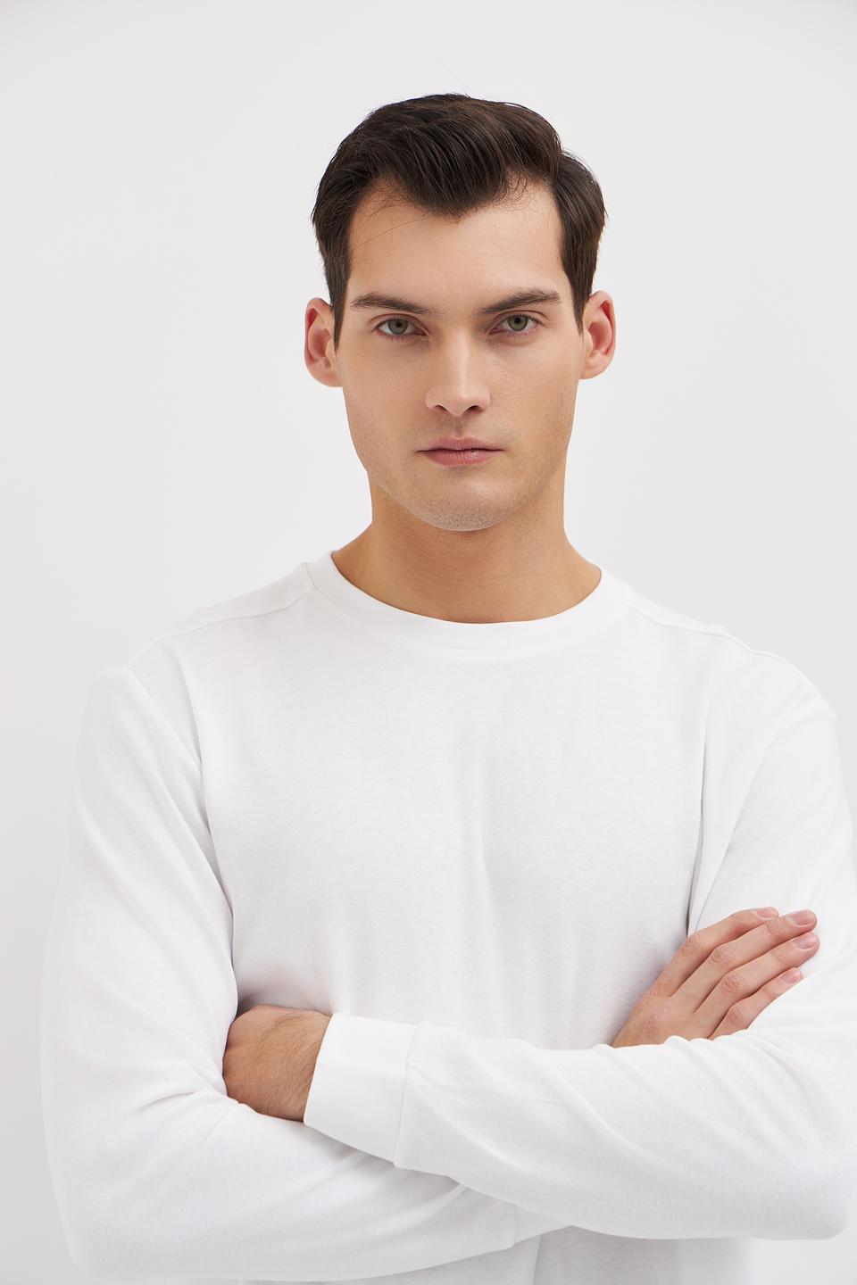 Лонгслив Tom Tailor белый