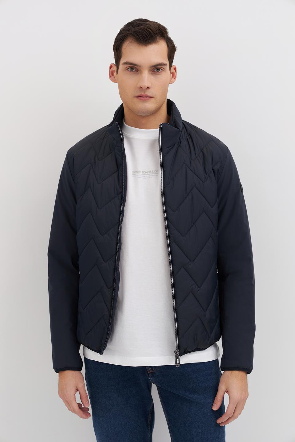 Куртка Bugatti стеганая синяя