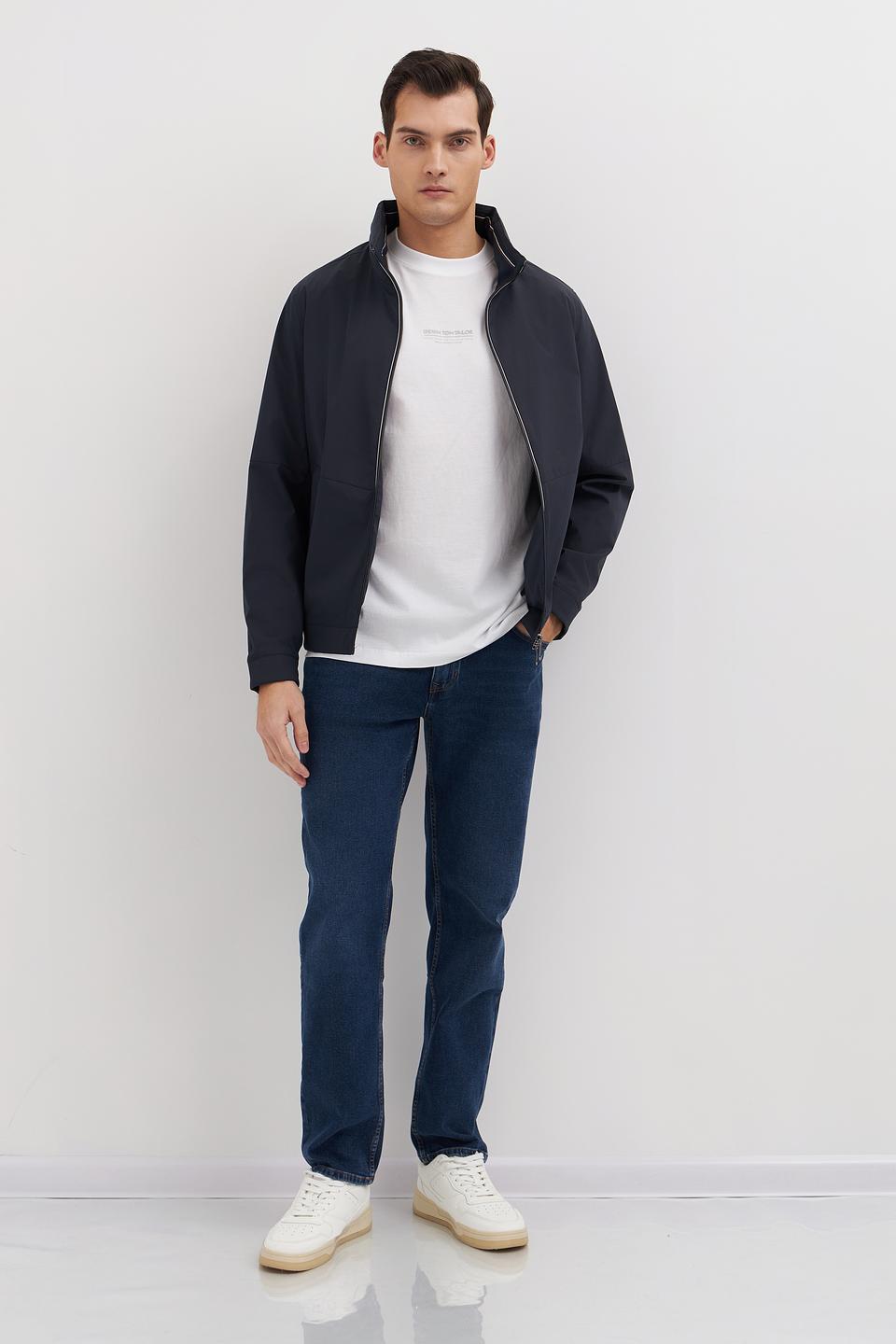 Ветровка Bugatti мужская тёмно-синяя