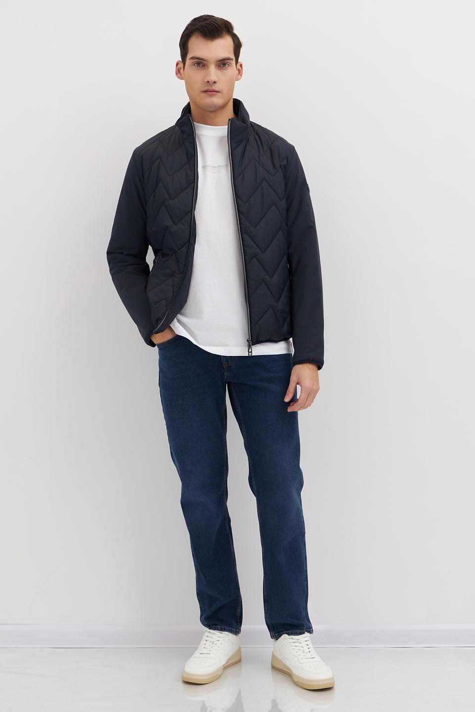 Куртка Bugatti стеганая синяя