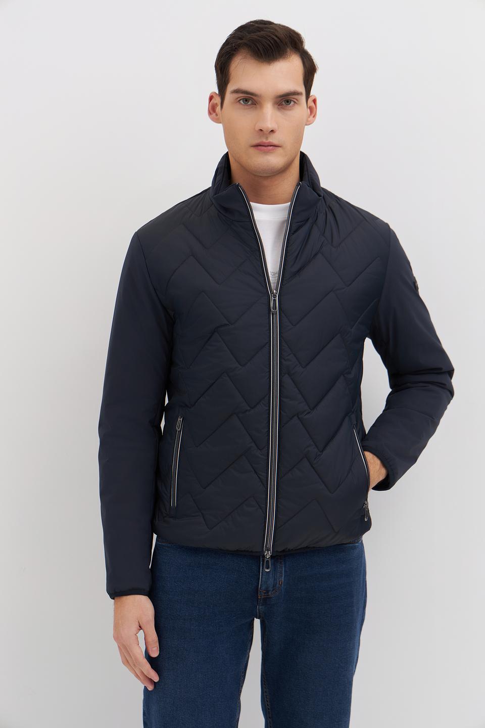 Куртка Bugatti стеганая синяя
