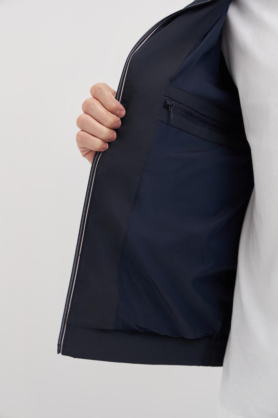 Ветровка Bugatti мужская тёмно-синяя