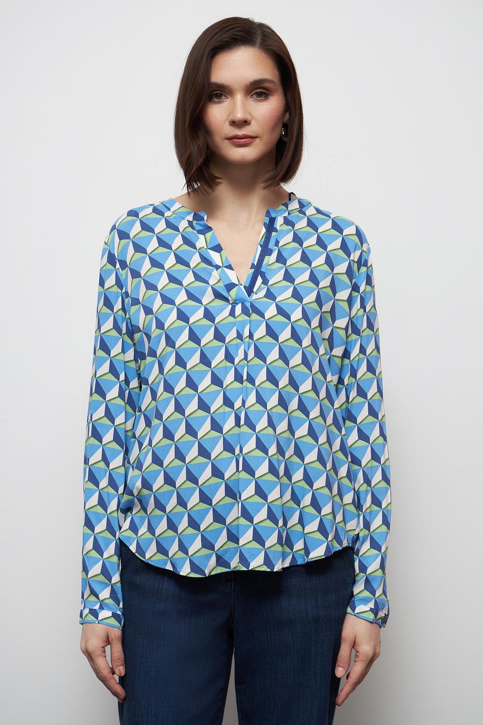 Блузка Gerry Weber с геометрическим принтом
